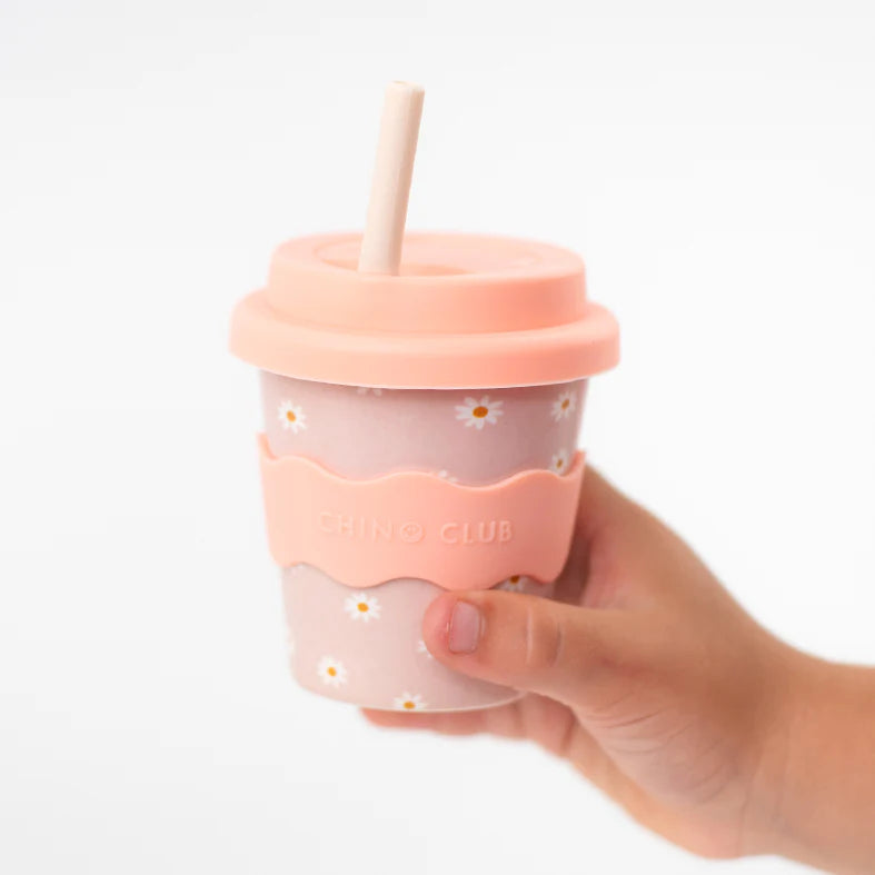 Pink Daisy Chino Cup 4oz