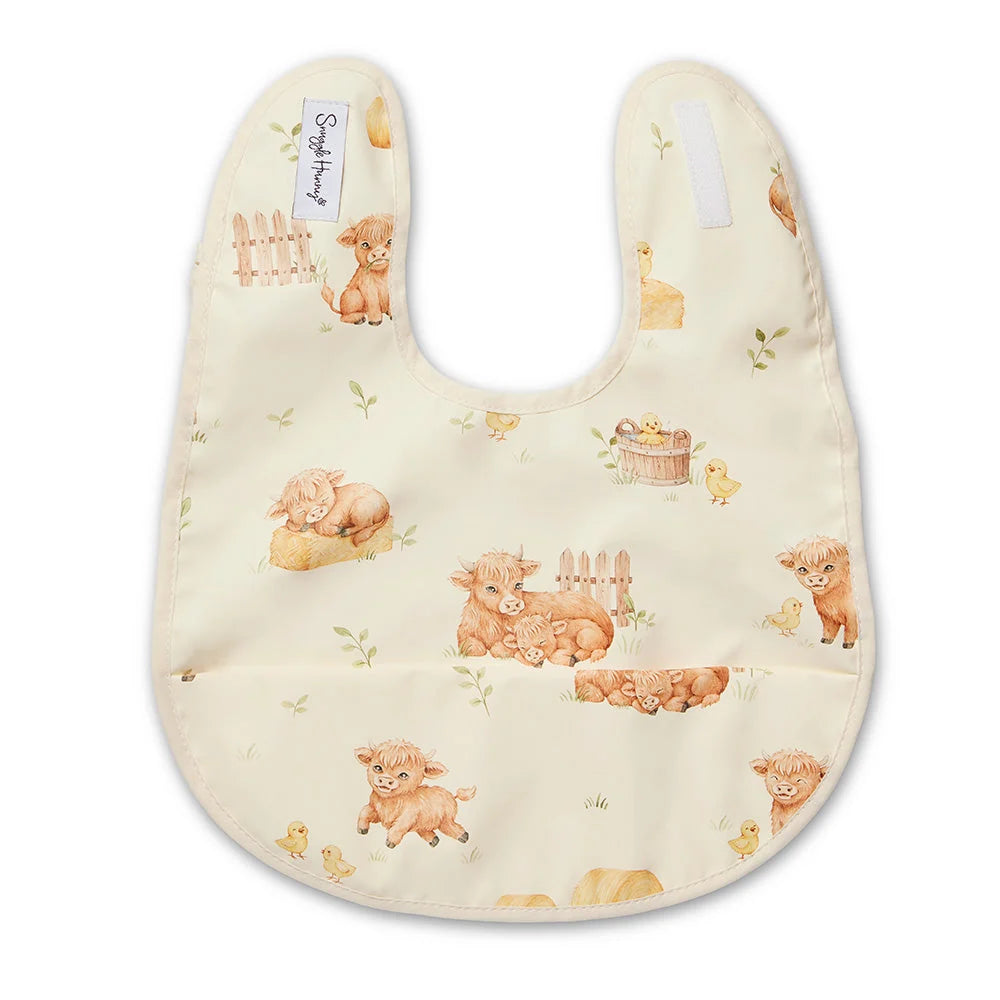 Highland Cows Snuggle Bib