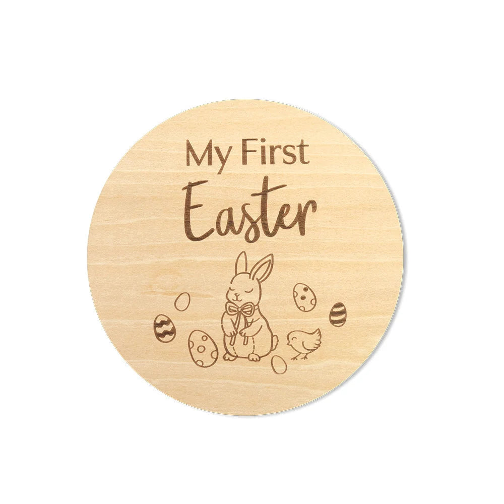 Christmas/Easter Large Wooden Milestone Card