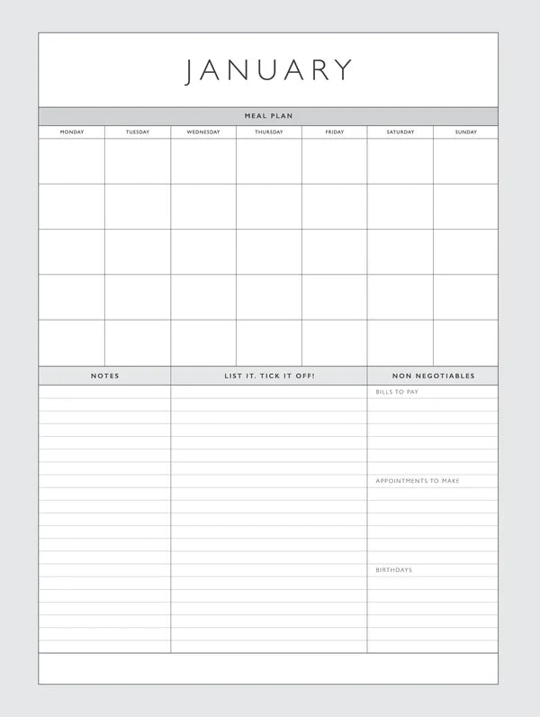 2026 Home Hustle Planner