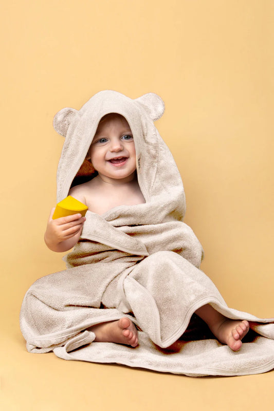 Hooded Towel Oat