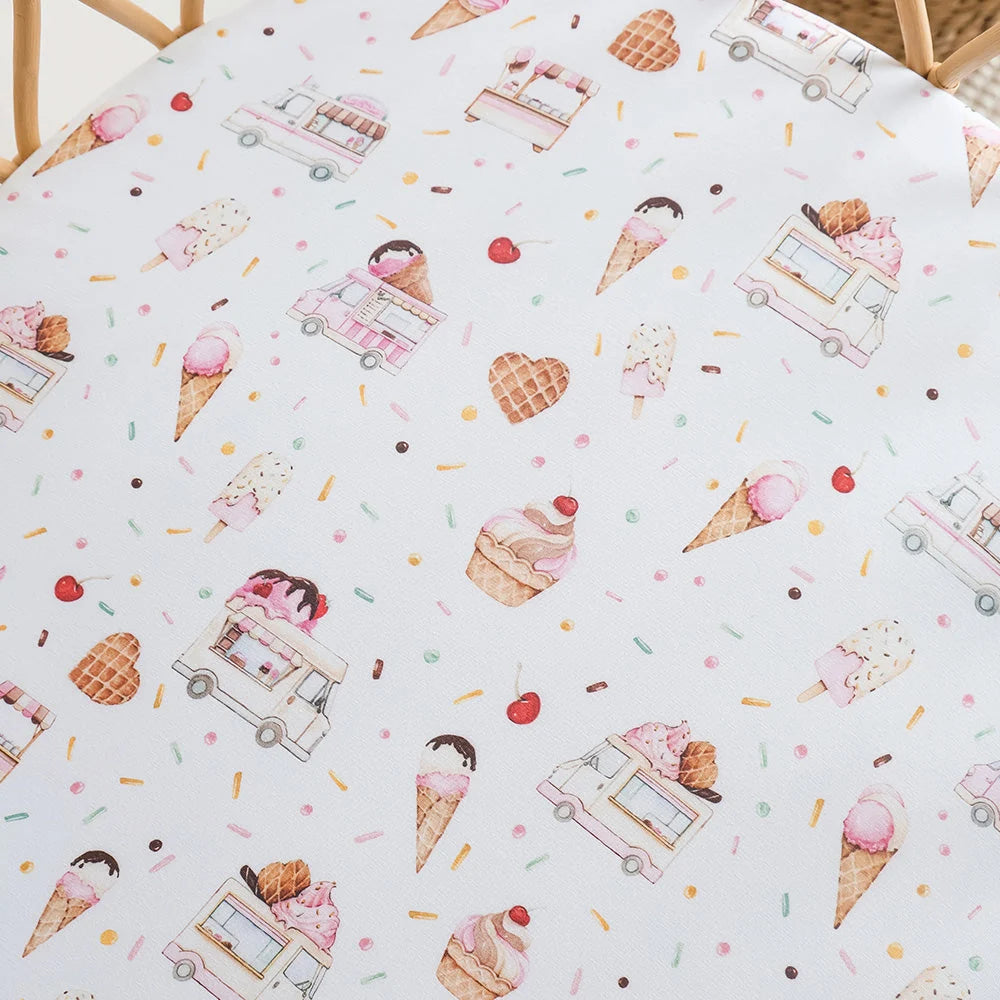 Ice Creams Bassinet Sheet