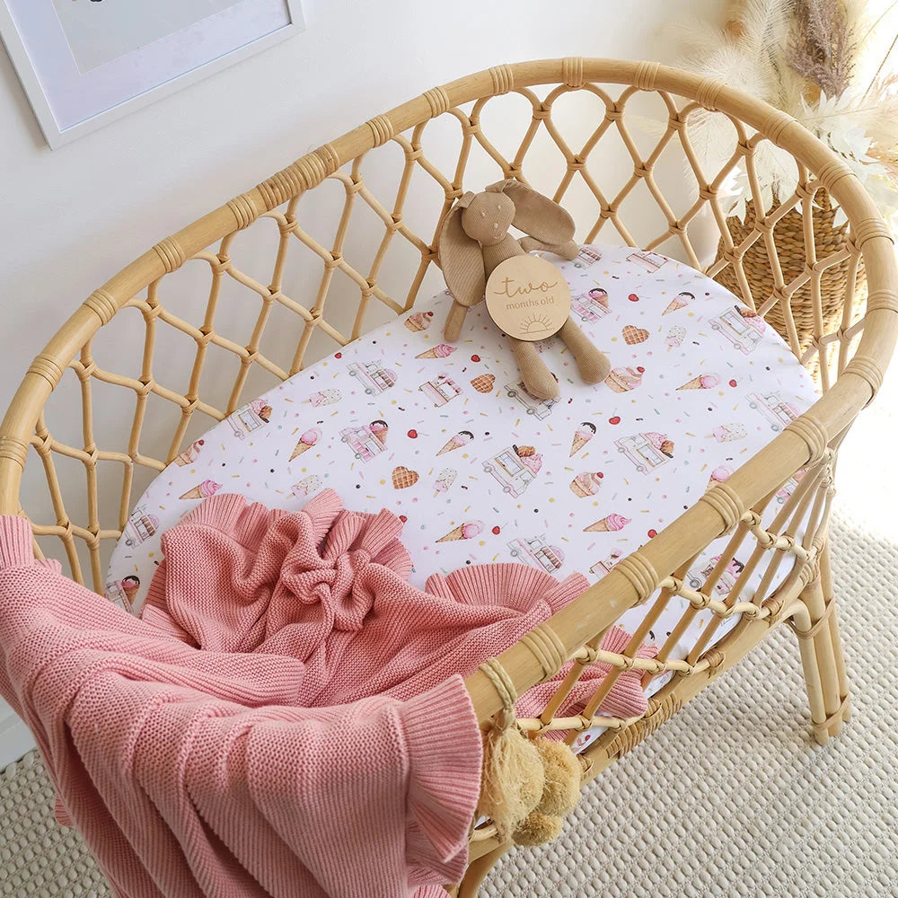 Ice Creams Bassinet Sheet