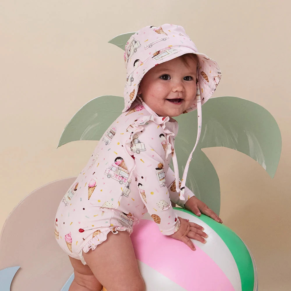 Ice Creams Frill Swimsuit