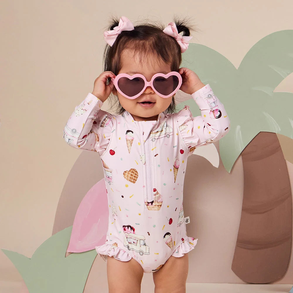 Ice Creams Frill Swimsuit