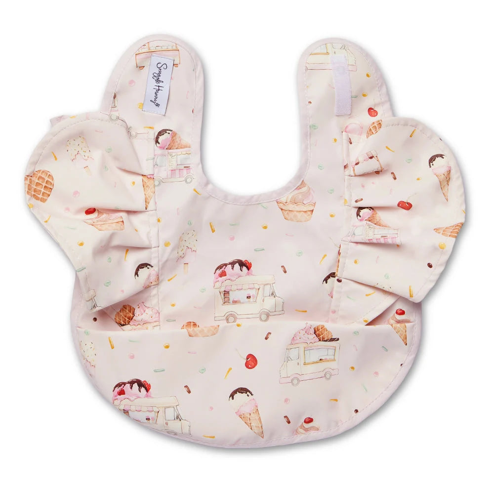 Ice Creams Frill Snuggle Bib
