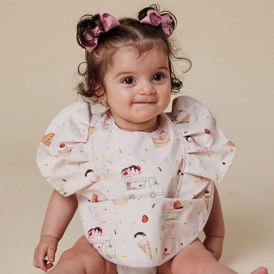 Ice Creams Frill Snuggle Bib