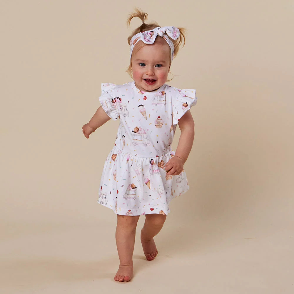 Ice Creams Short Sleeve Dress