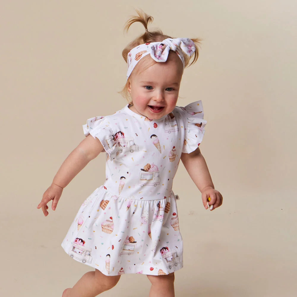 Ice Creams Short Sleeve Dress