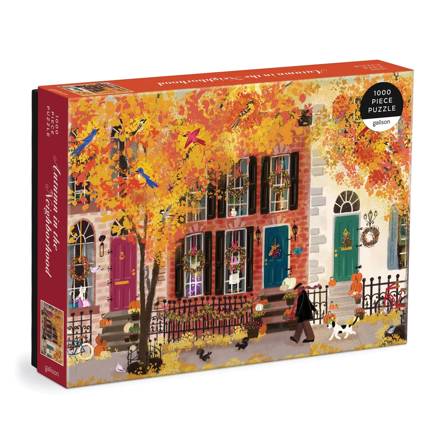 Autumn in the Neighborhood Puzzle 1000pc
