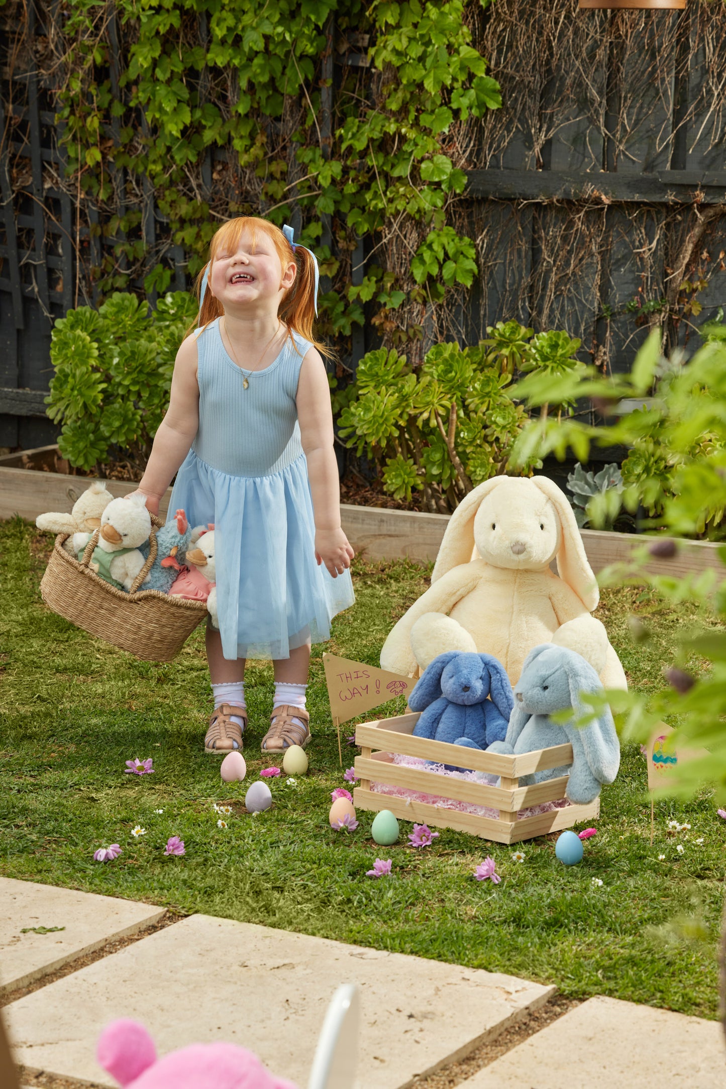Cobalt Blue Bunny Small