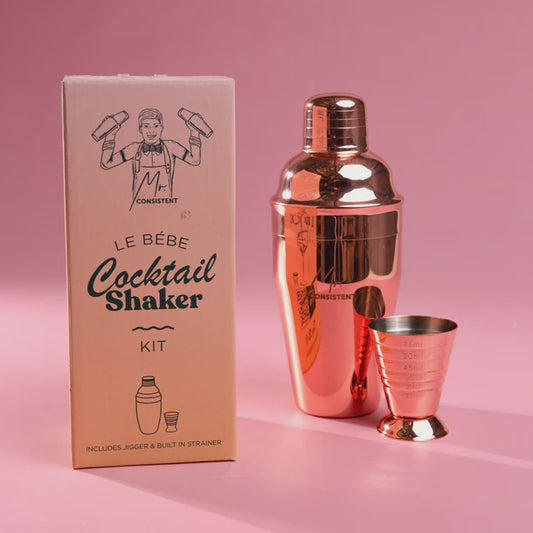 Cocktail Shaker Kit Rose Gold