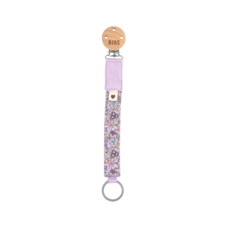 Liberty Pacifier Clip Chamomile Lawn Violet Sky