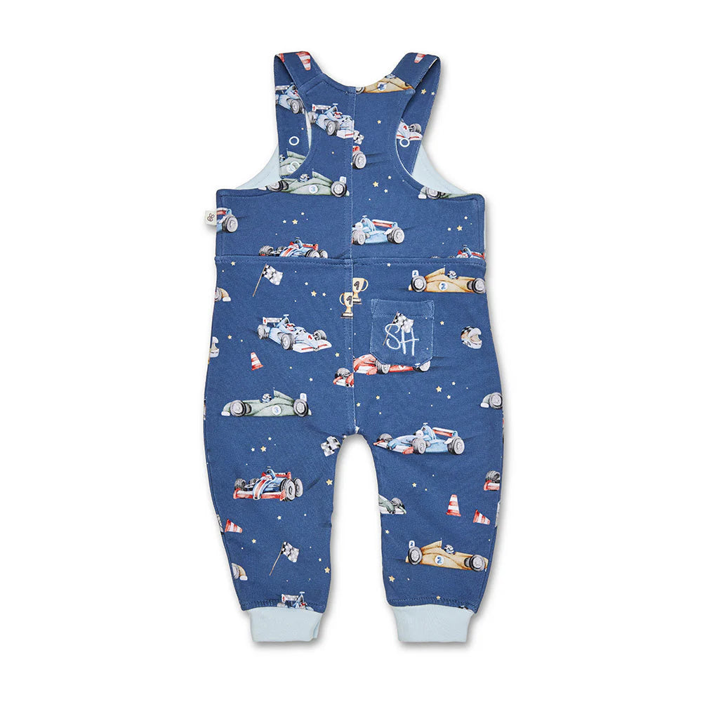 Little Racer Snuggle Overalls