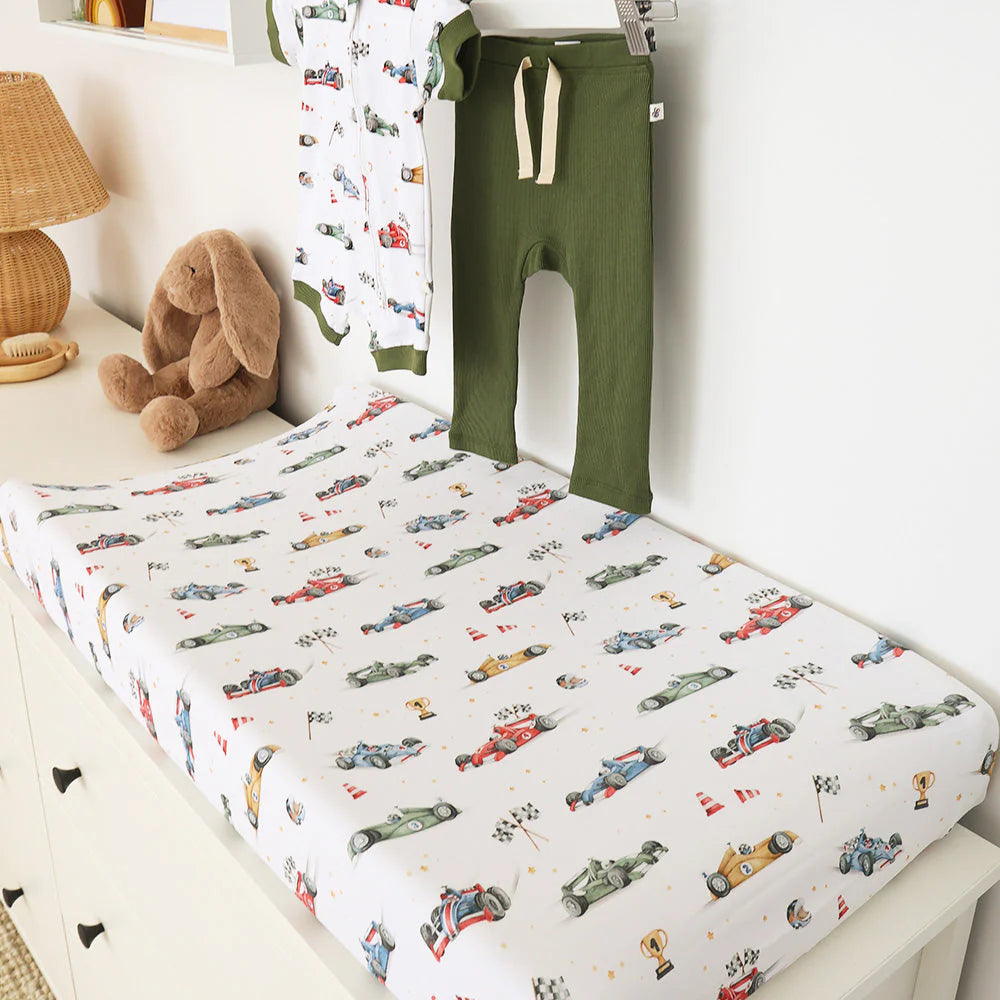 Little Racer Bassinet Sheet