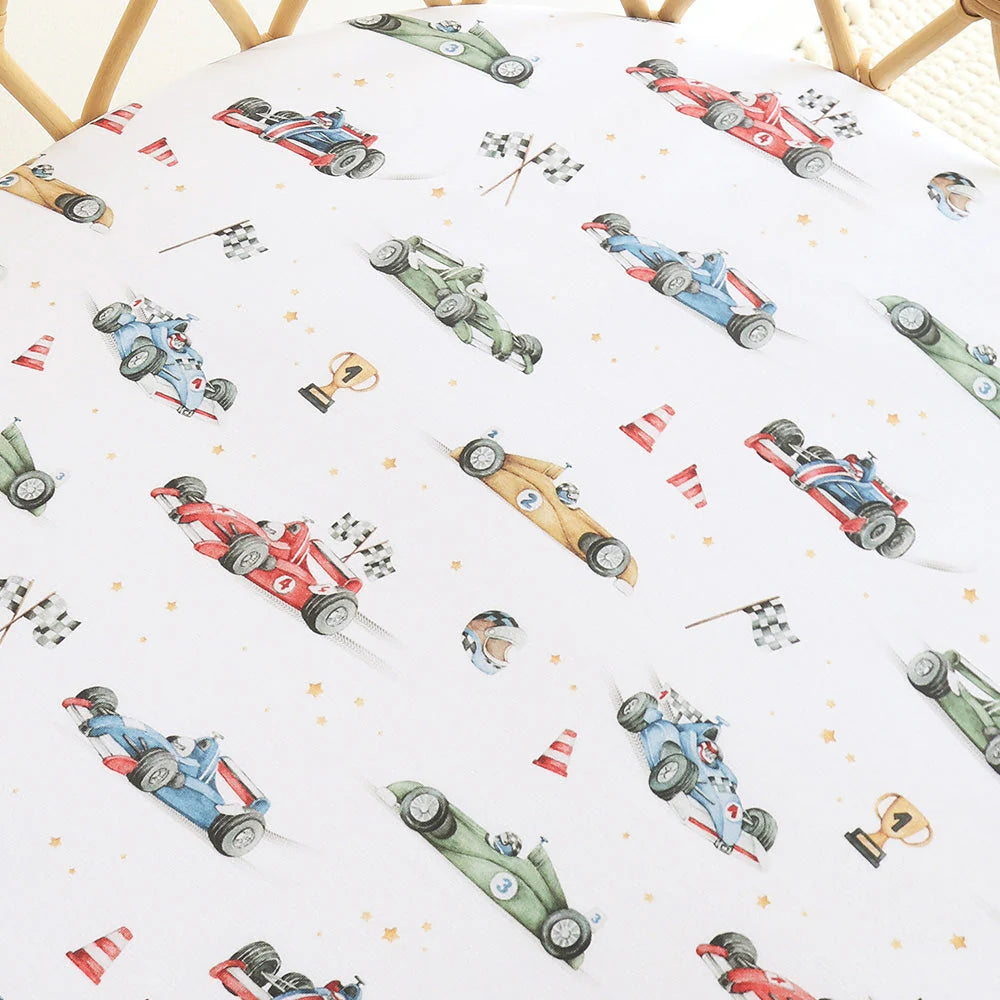 Little Racer Bassinet Sheet