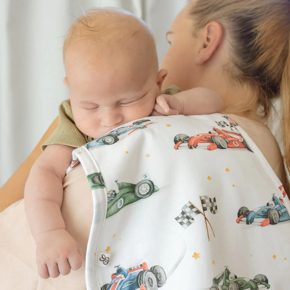 Little Racers Burp Cloth