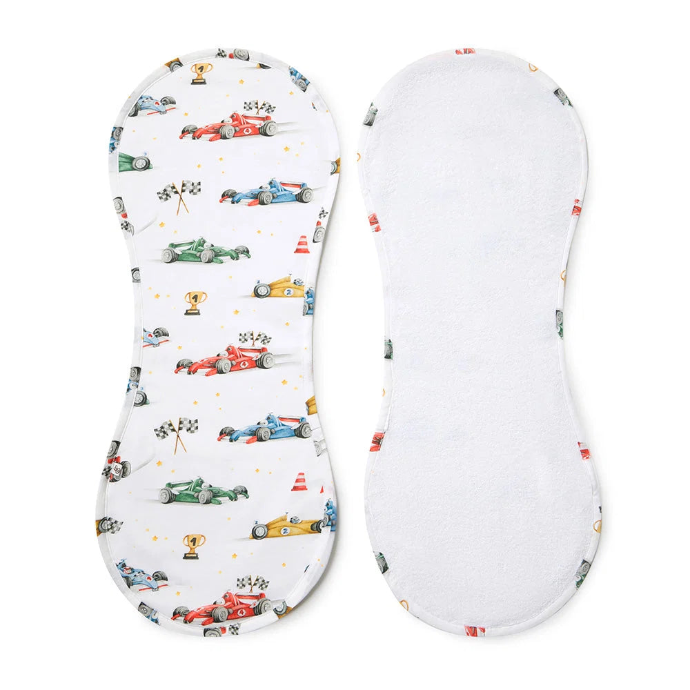 Little Racers Burp Cloth