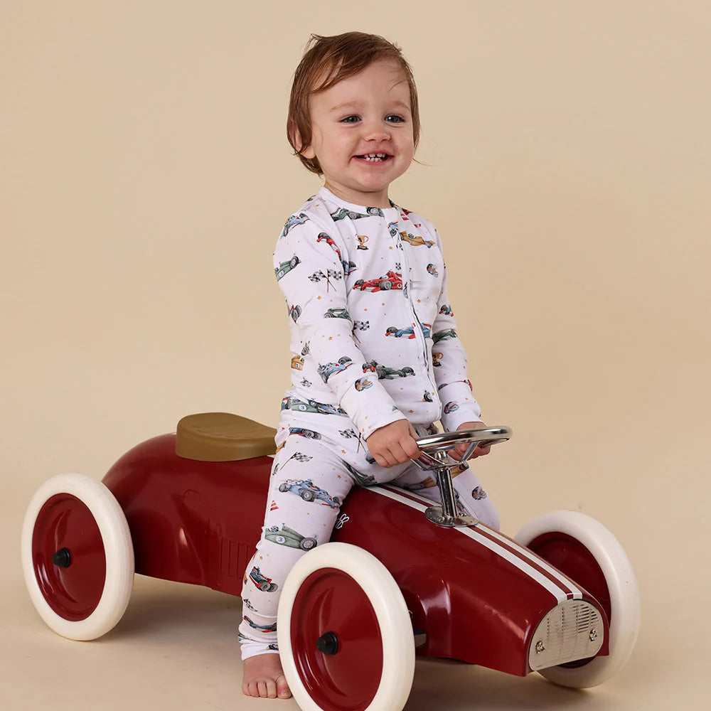 Little Racer Snugglesuit Convertible Romper