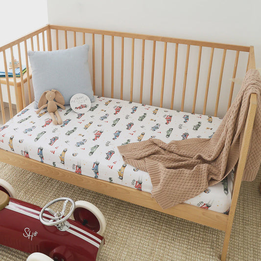 Little Racer Cot Sheet