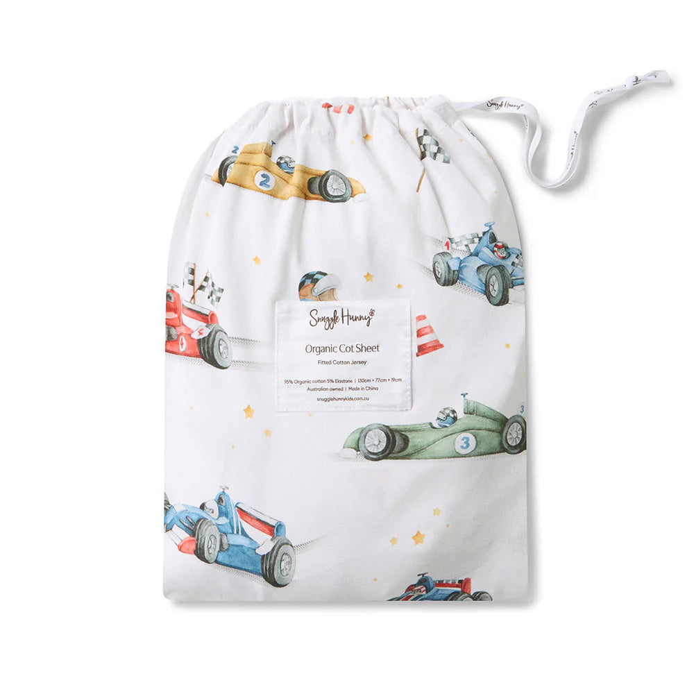 Little Racer Cot Sheet