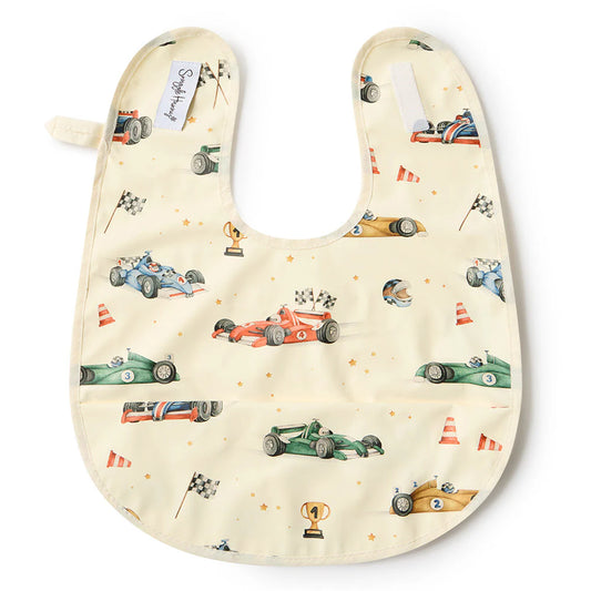 Little Racer Snuggle Bib