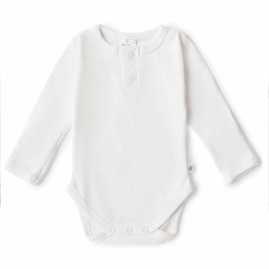 Milk Long Sleeve Bodysuit