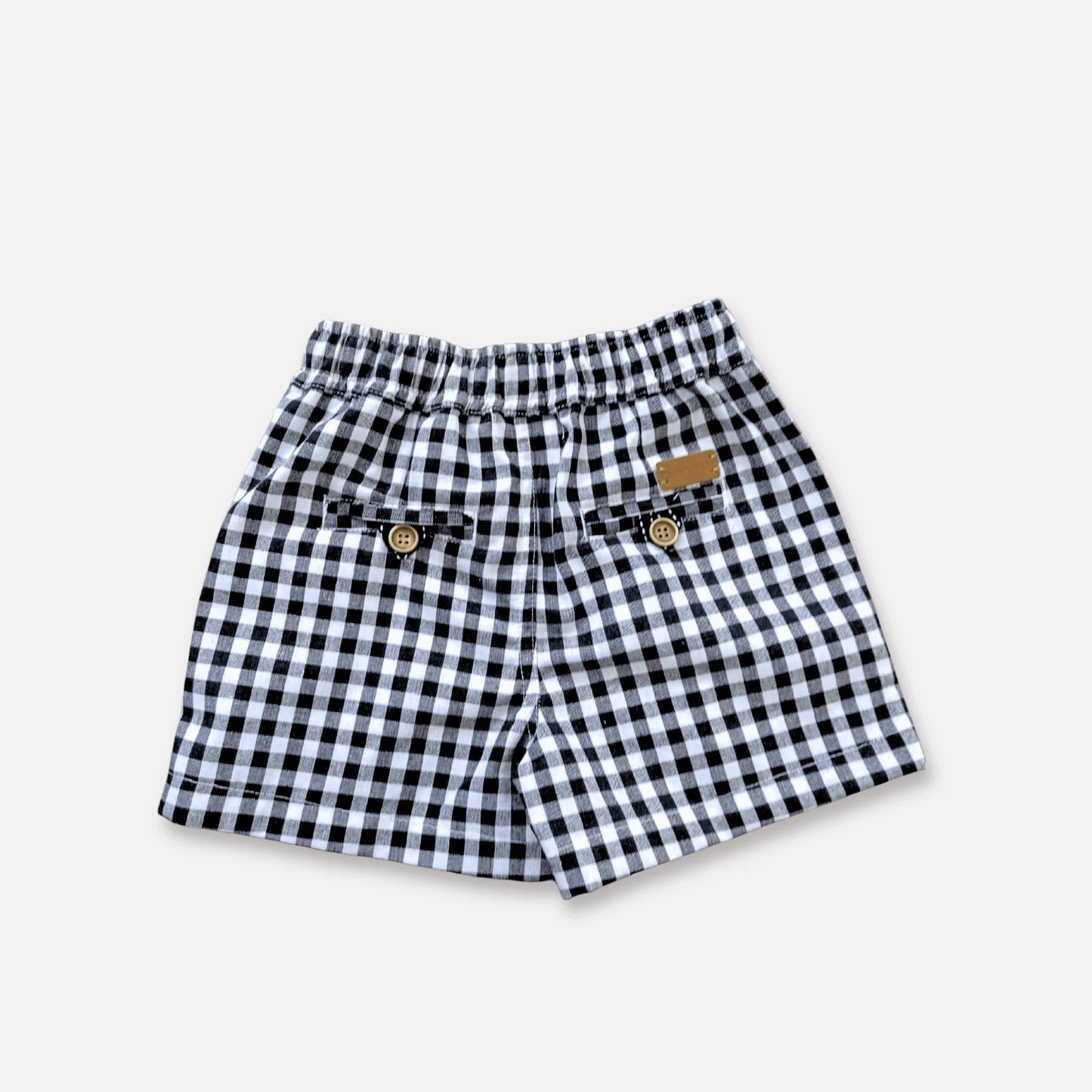 Boys Sonny Shorts Navy Check