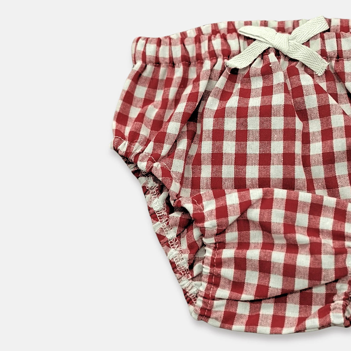 Baby Girls Pilcher Red Check