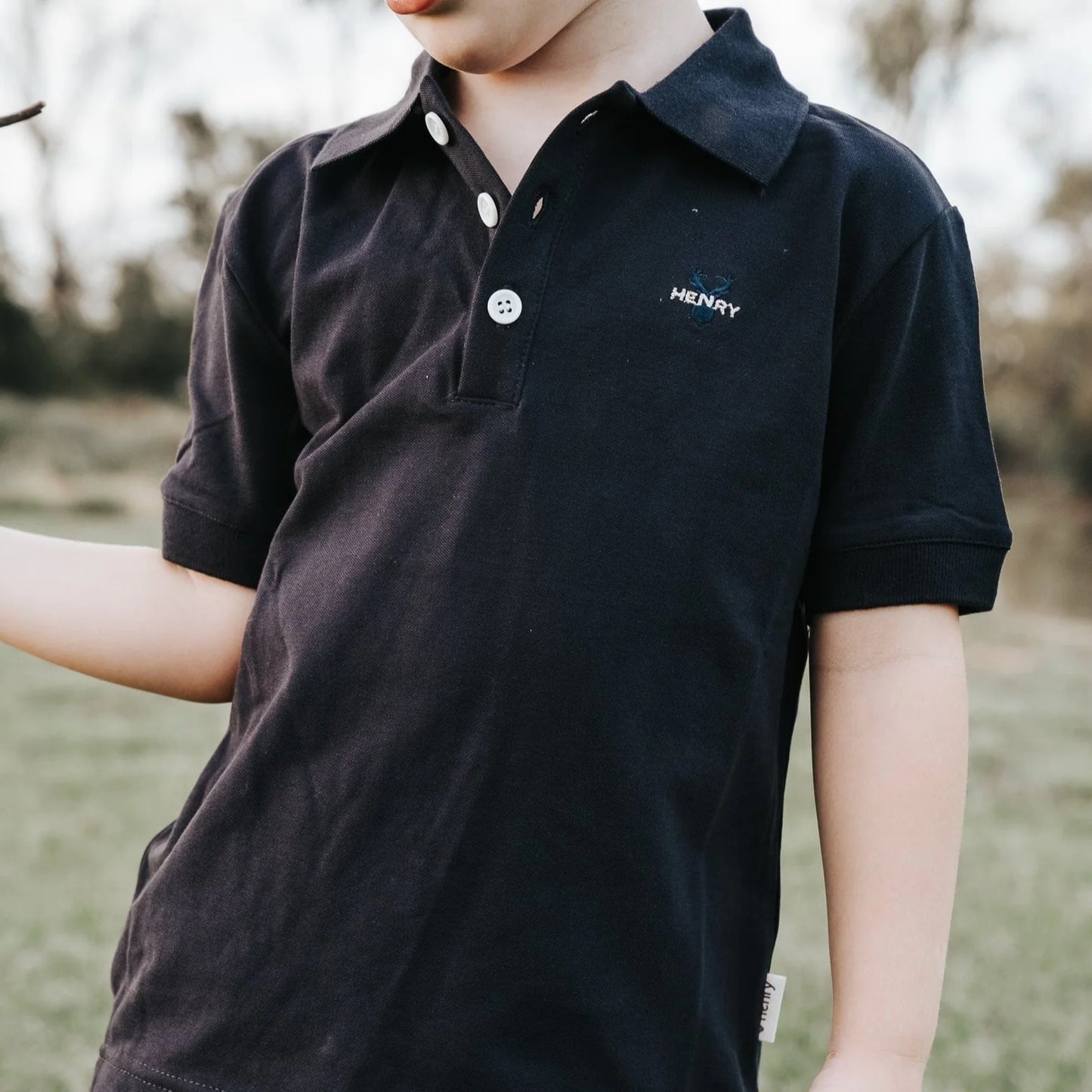 Boys Polo Shirt Navy