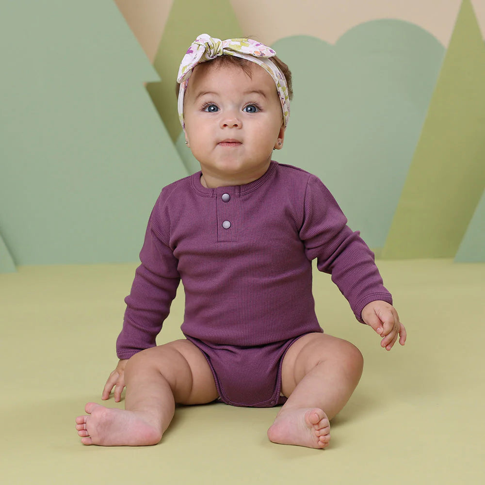Mulberry Long Sleeve Bodysuit