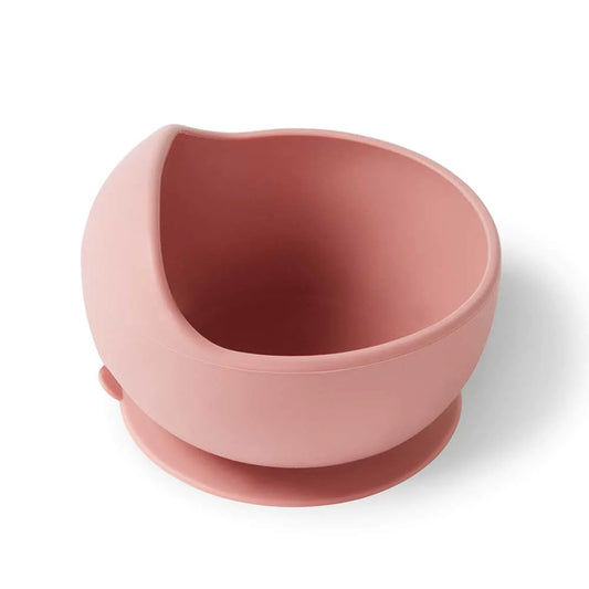 Silicone Suction Bowl Rose