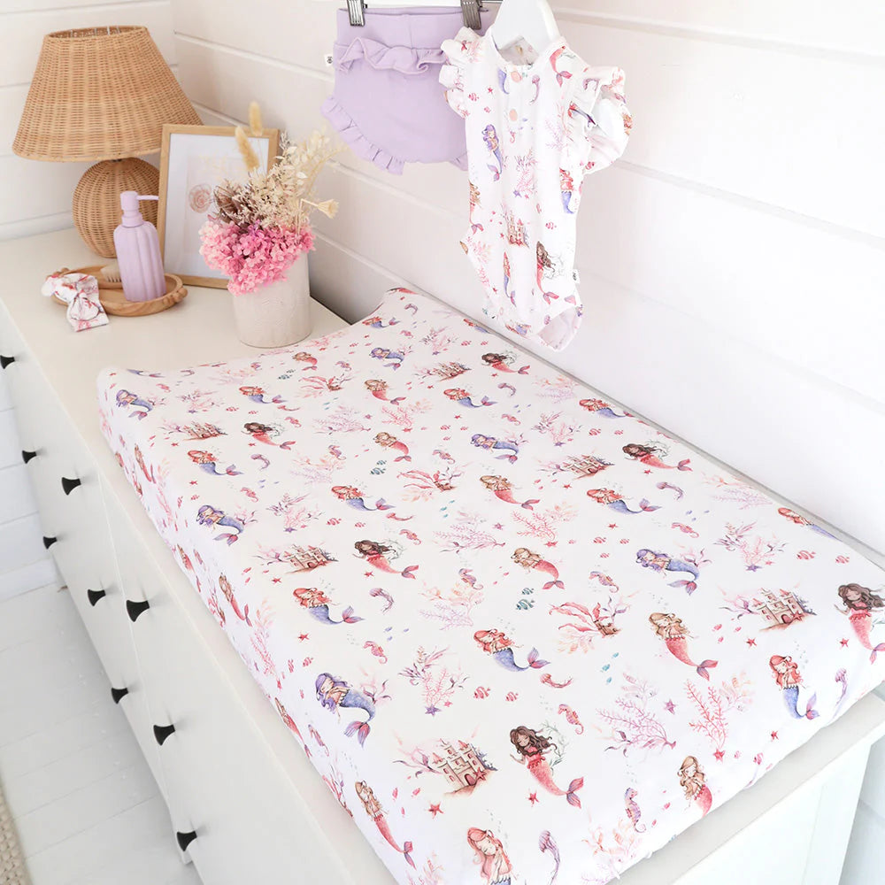Mermaid Bassinet Sheet