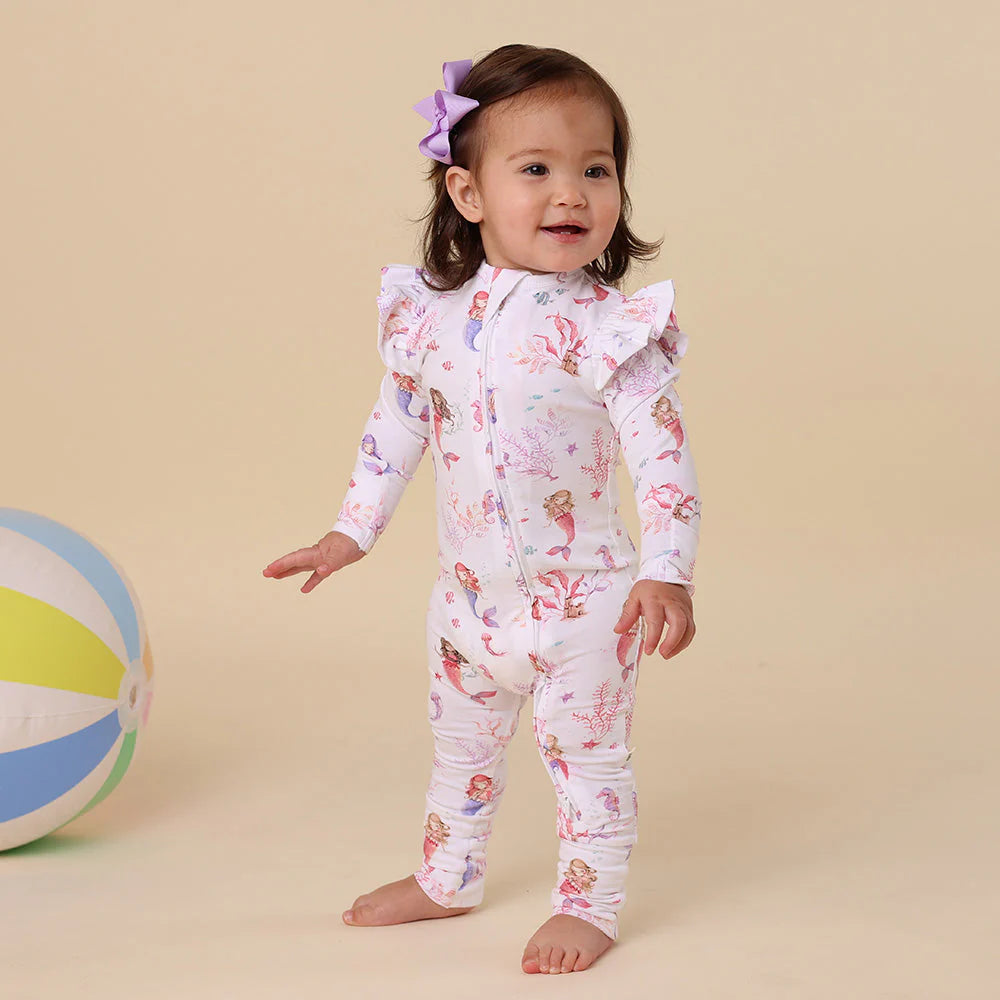 Mermaid Snugglesuit Convertible Romper