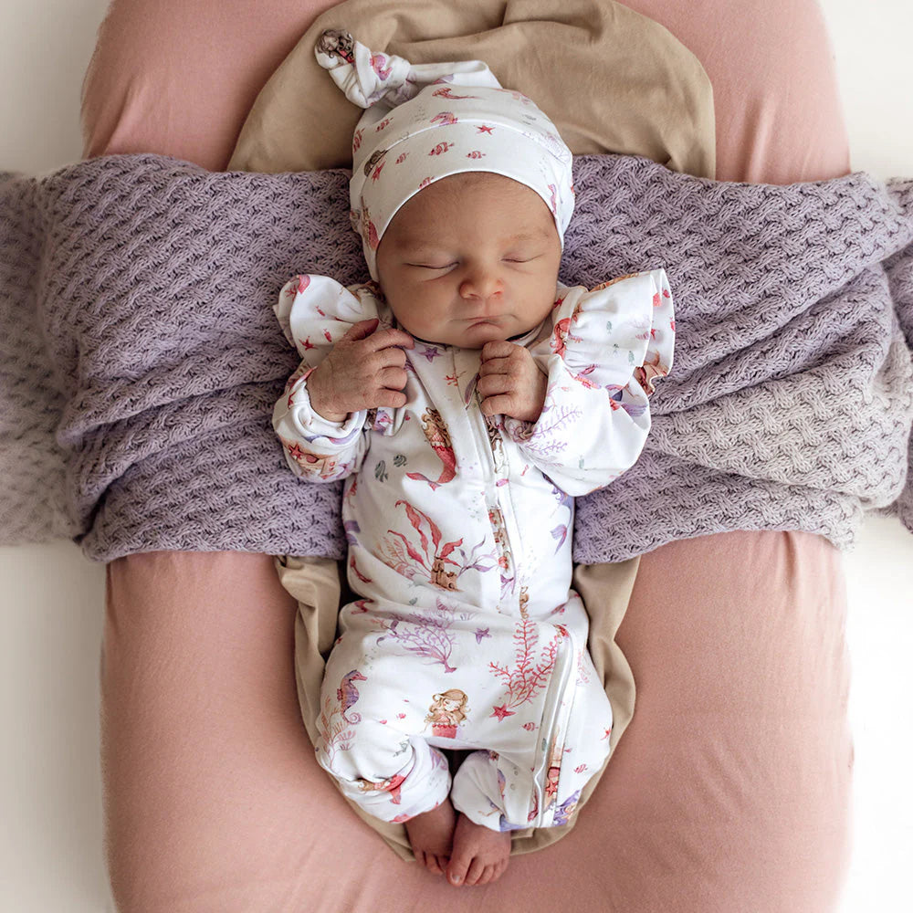 Mermaid Snugglesuit Convertible Romper