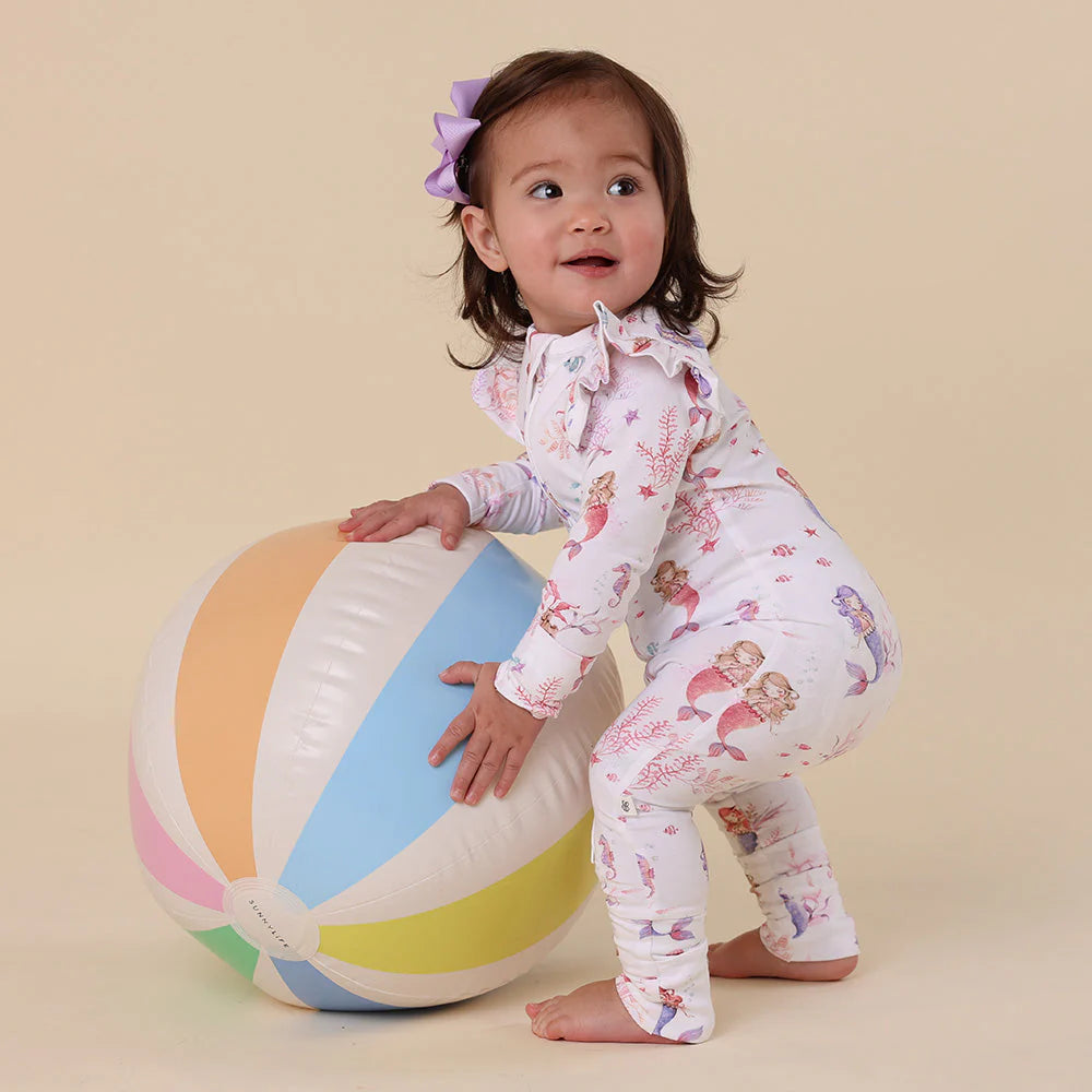 Mermaid Snugglesuit Convertible Romper