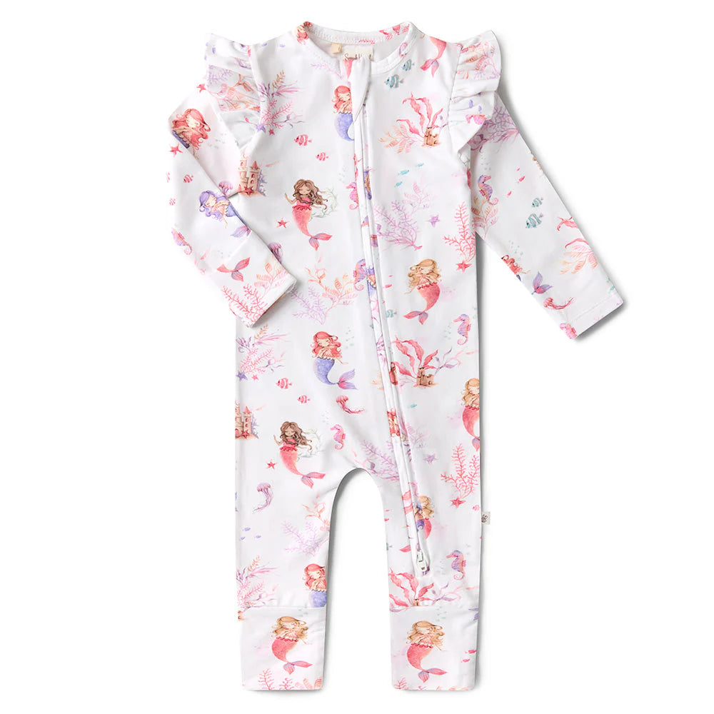 Mermaid Snugglesuit Convertible Romper