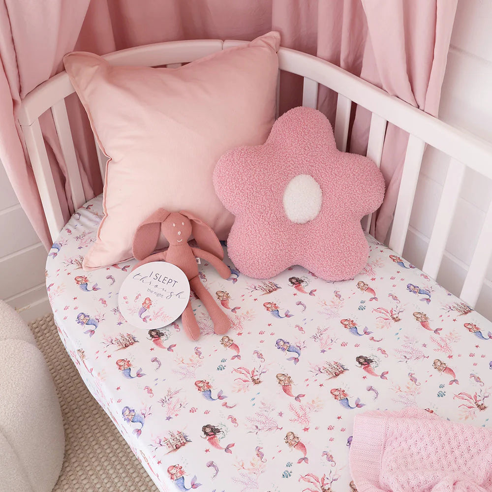 Mermaid Cot Sheet