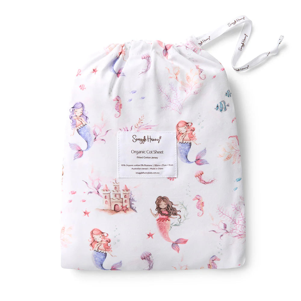 Mermaid Cot Sheet