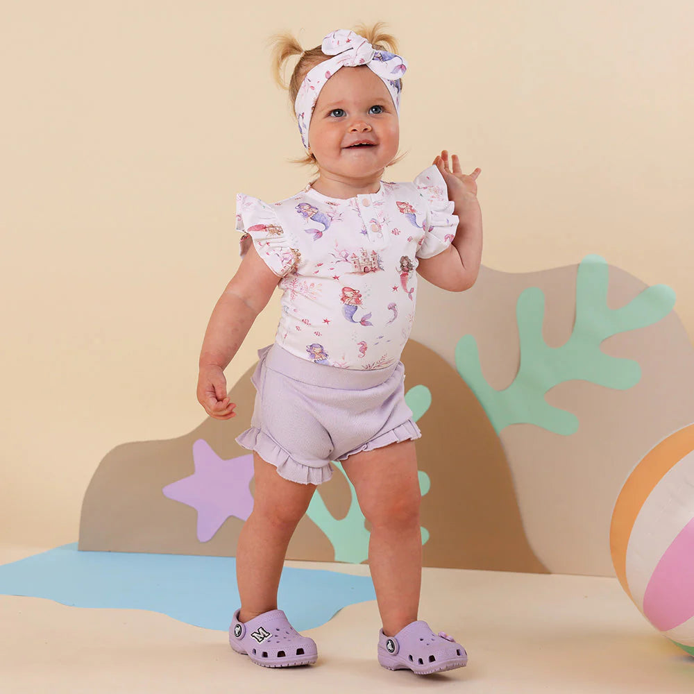 Mermaid Short Sleeve Bodysuit