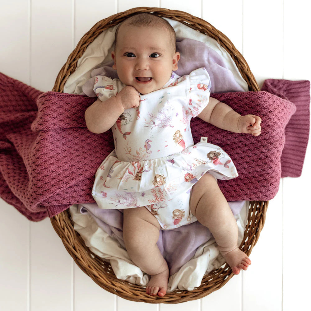 Mermaid Short Sleeve Dress