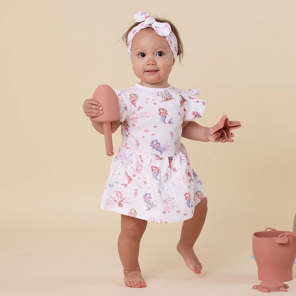 Mermaid Short Sleeve Dress