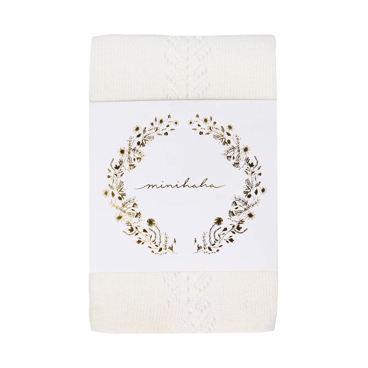 Open Work Tights Ivory