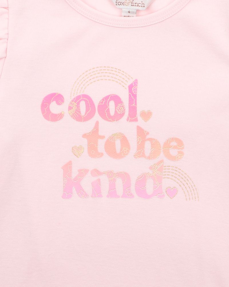 Cool To Be Kind Frill Tee