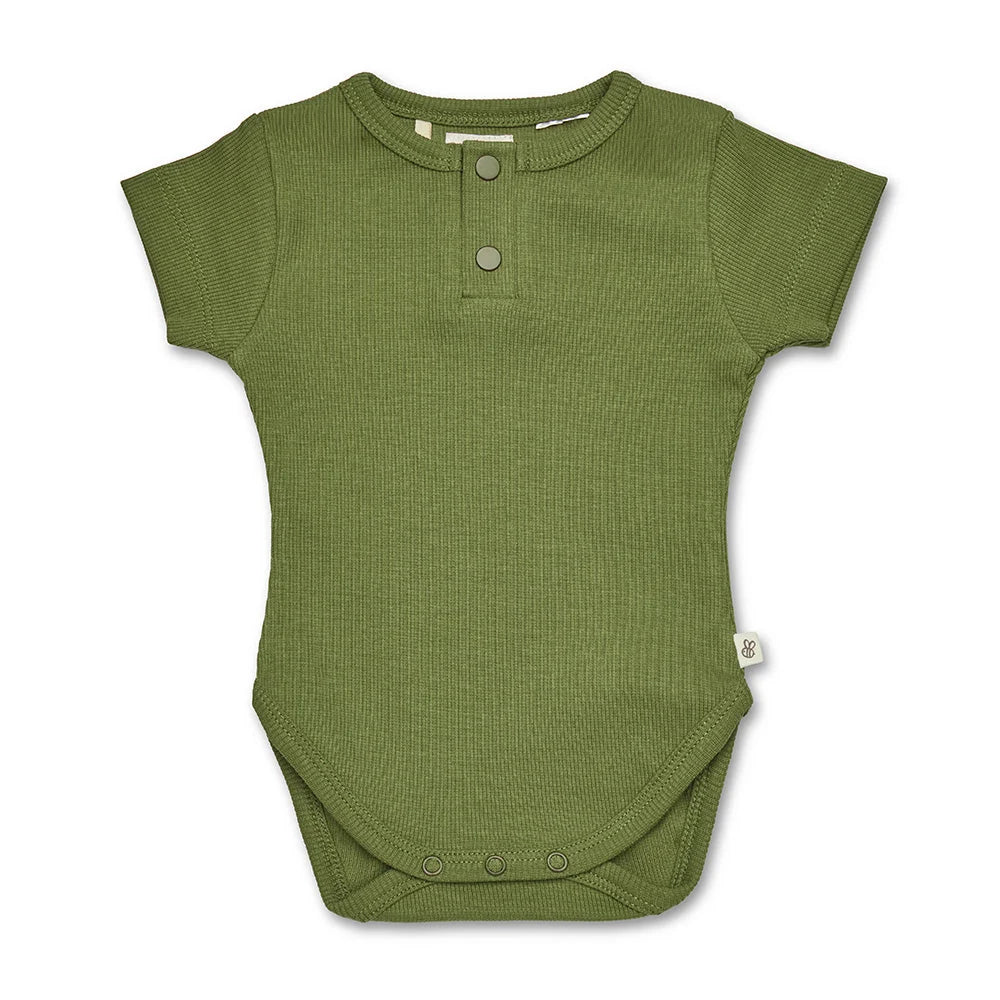 Olive Short Sleeve Bodysuit
