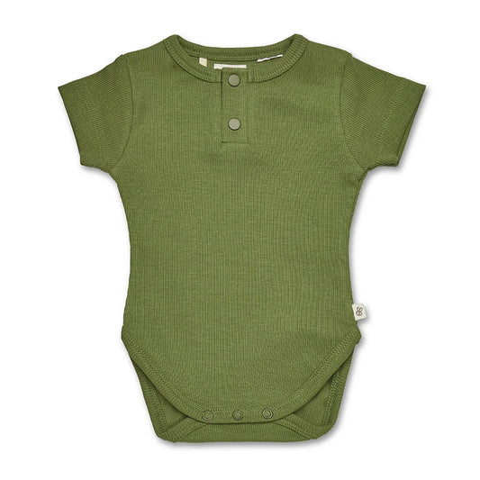 Olive Short Sleeve Bodysuit