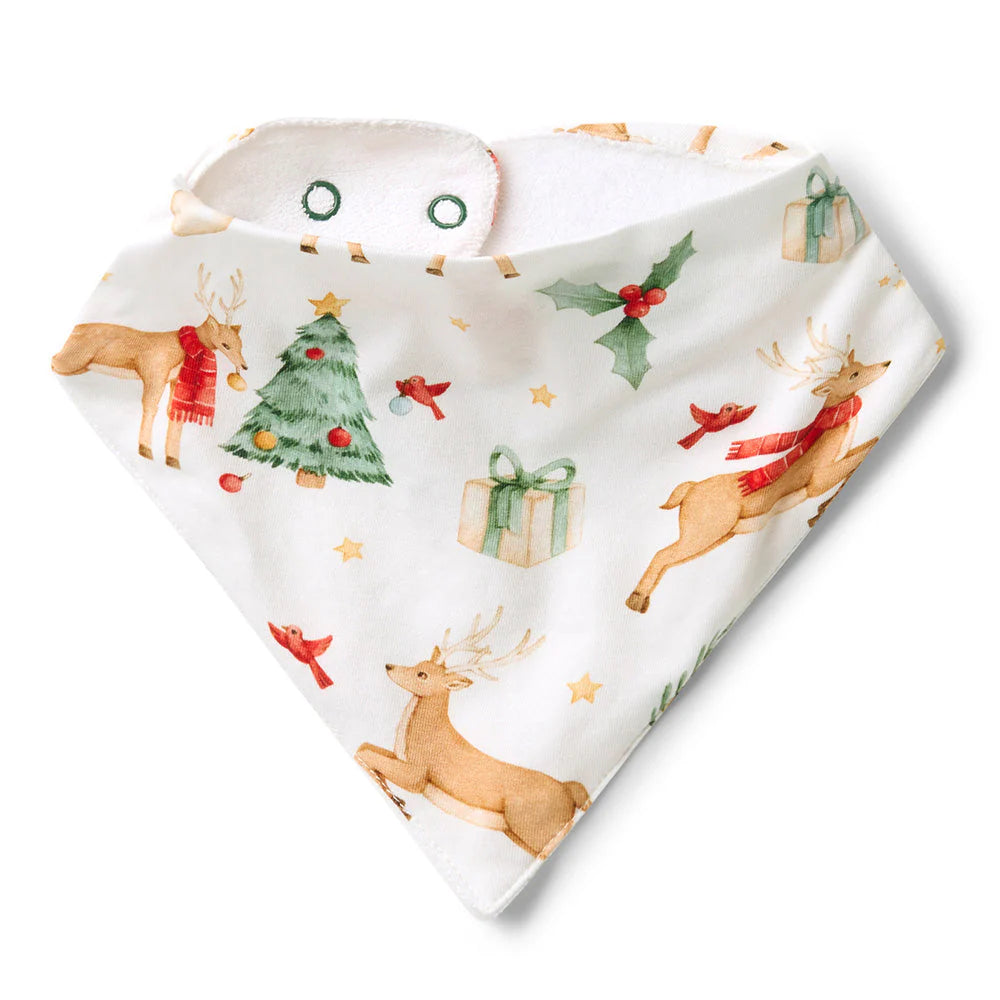 Prancer & Friends Dribble Bib