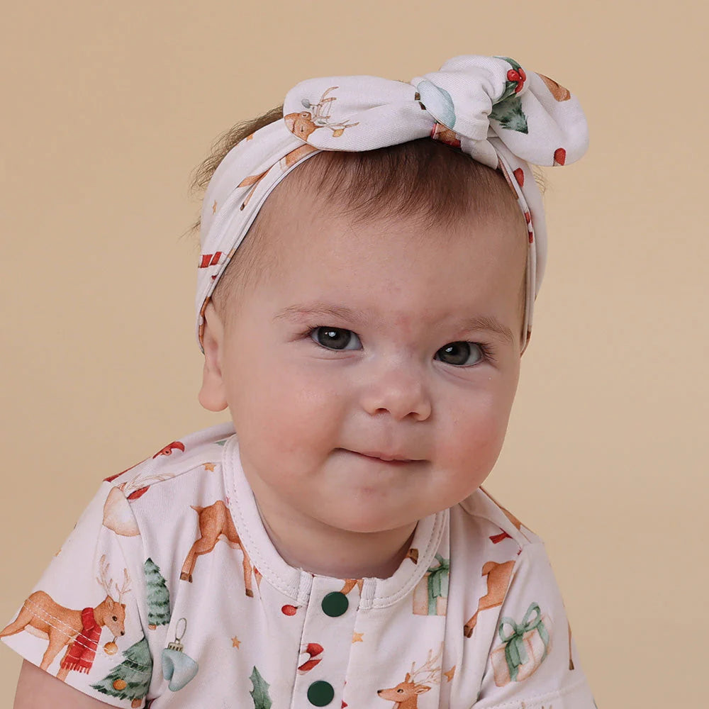 Prancer & Friends Topknot Headband