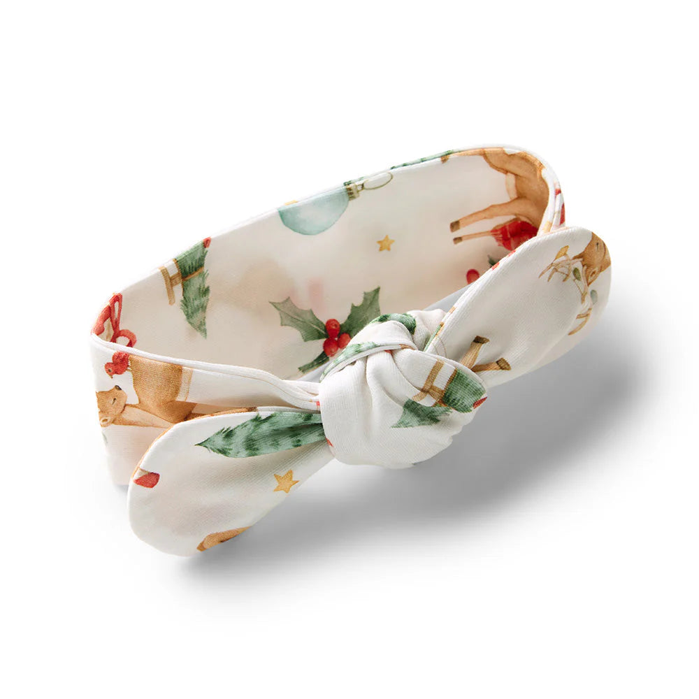 Prancer & Friends Topknot Headband