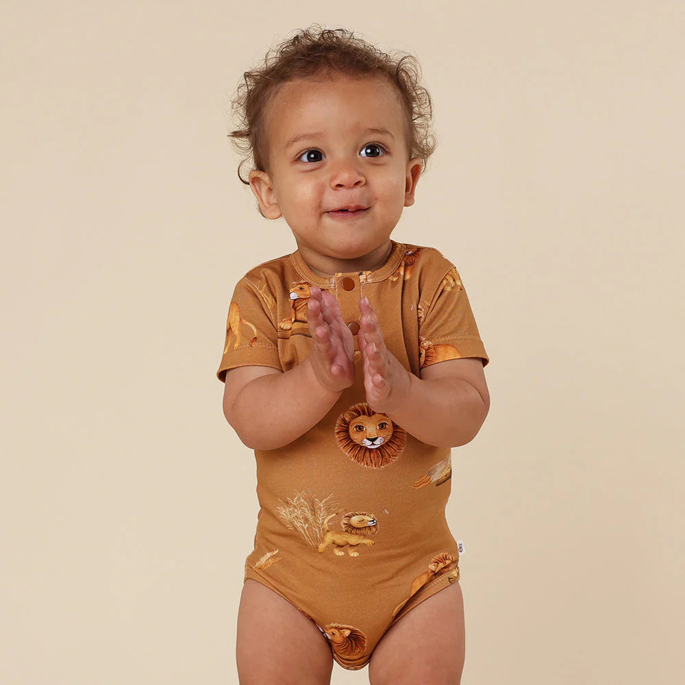 Roar Short Sleeve Bodysuit